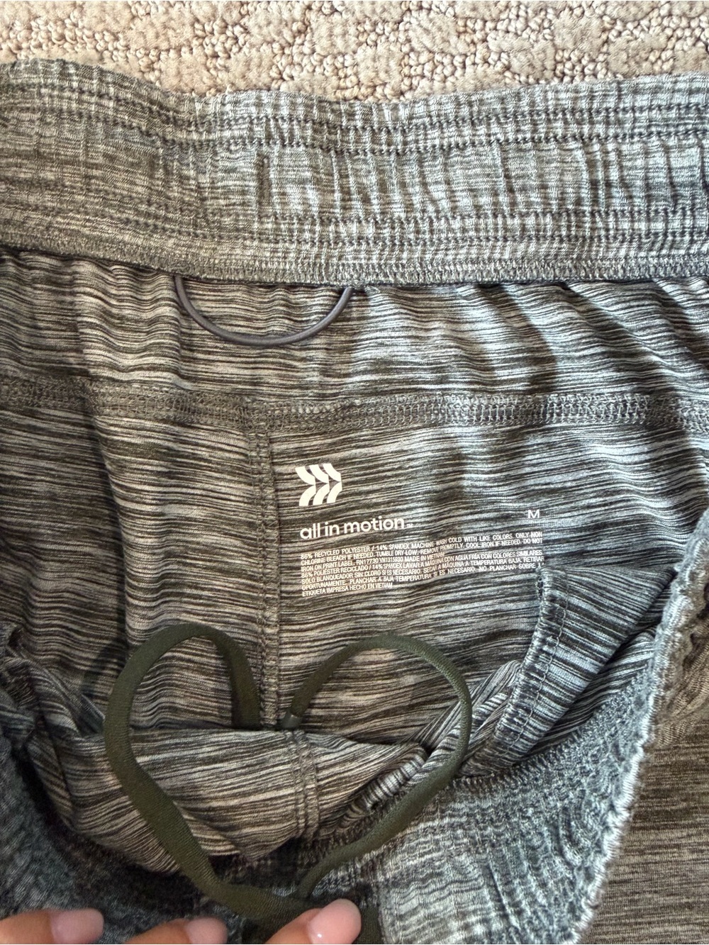 all in motion Men's Heather Gray Jogger Pants - Picture 2 of 5